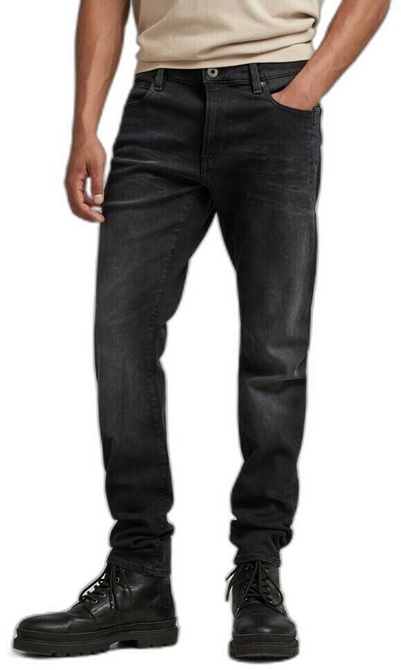 Vaqueros hombre G-Star Lancet Skinny Jeans (D17235)worn in black onyx