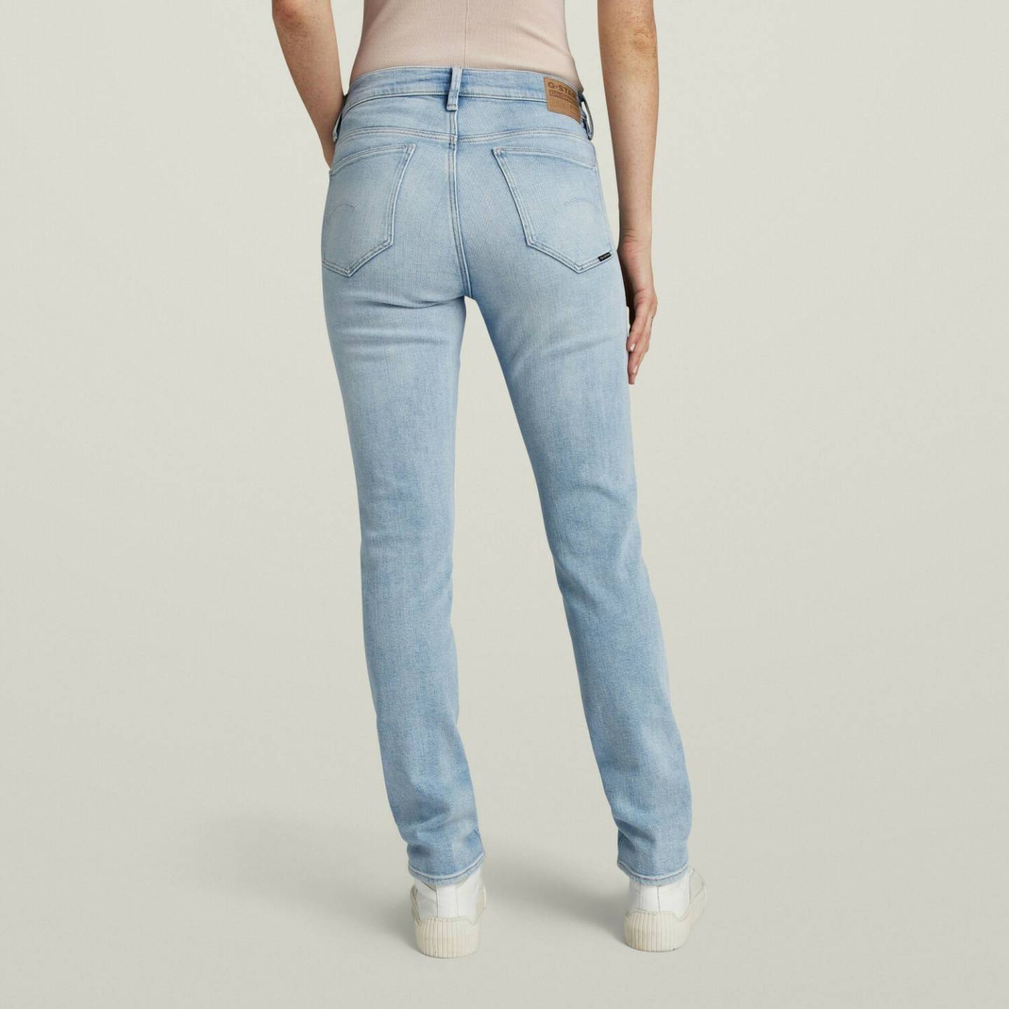 Vaqueros mujer G-Star Ace 2.0 Slim Straight Jeans (D23638)sun faded mirage blue