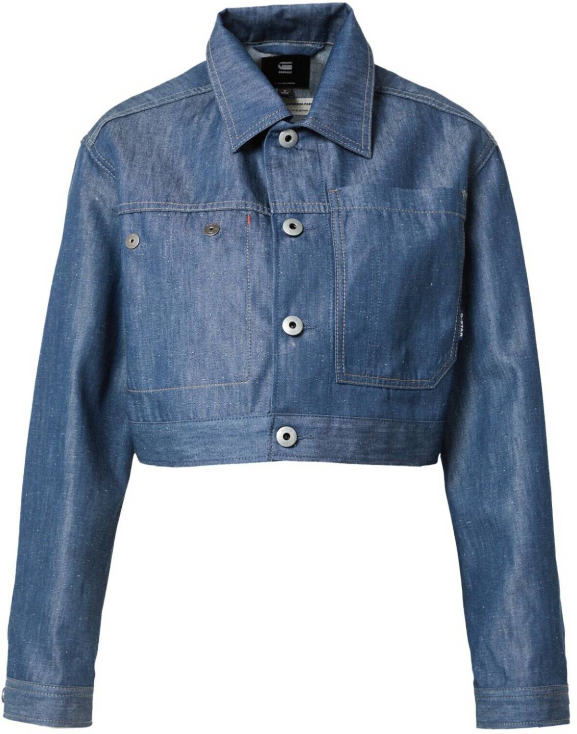 G-Star Cropped Denim Jacket (D22953)blue Chaquetas y abrigos mujer